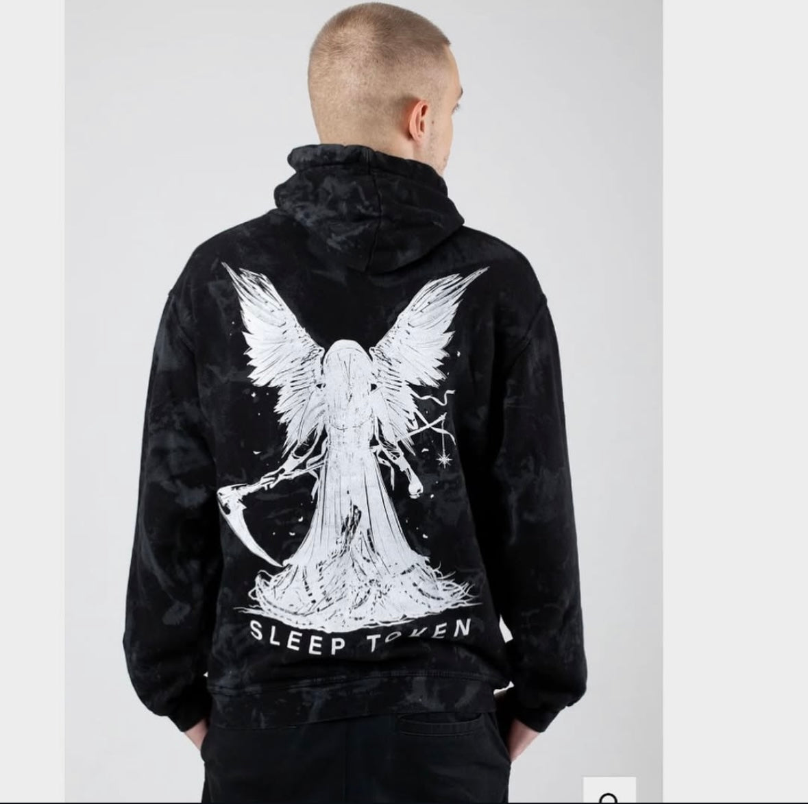 Sleep Token - Reaper Angel Grey/Black
Tie Dye Hoodie
