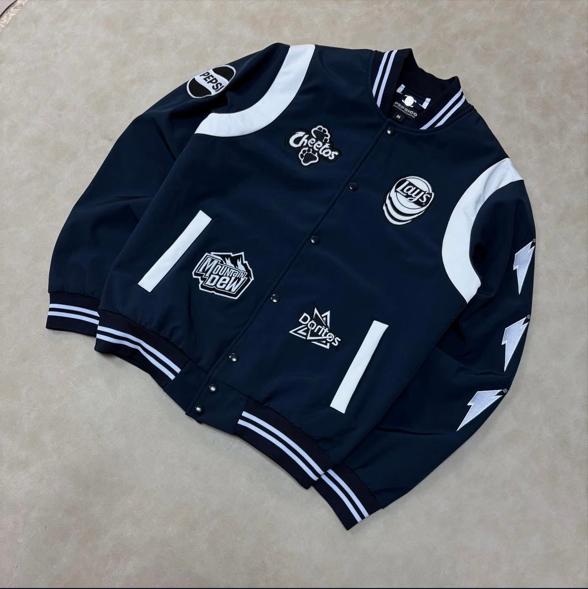 Pepsico Sponsors Exlusive Varsity Jacket