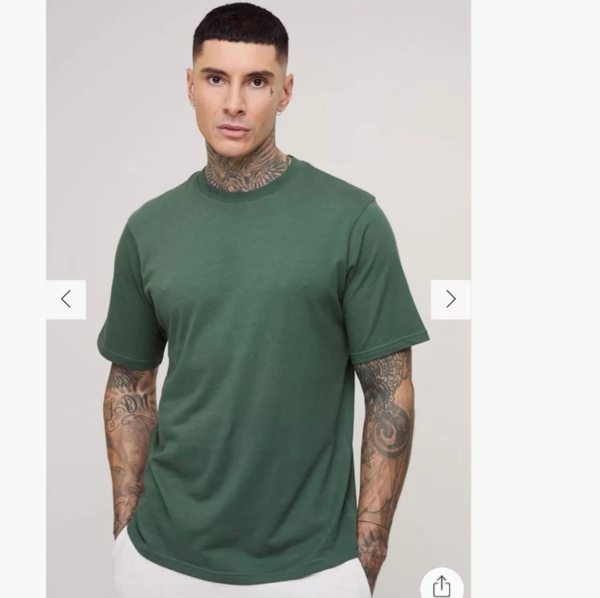 TALL BASIC T-SHIRT IN FOREST
