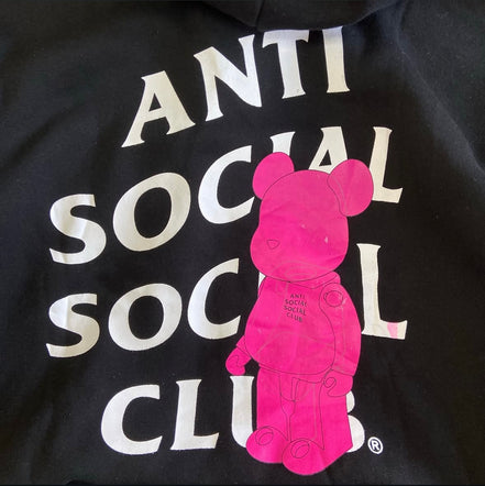 Anti Social Social Club Bearbrick Hoodie