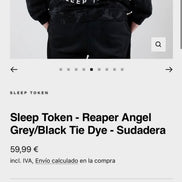 Sleep Token - Reaper Angel Grey/Black
Tie Dye Hoodie