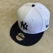New Era Caps, White Crown Patches 9Fifty