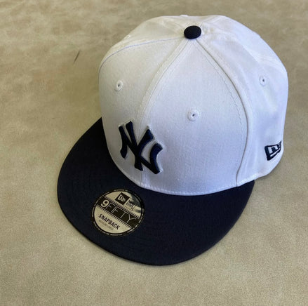 New Era Caps, White Crown Patches 9Fifty