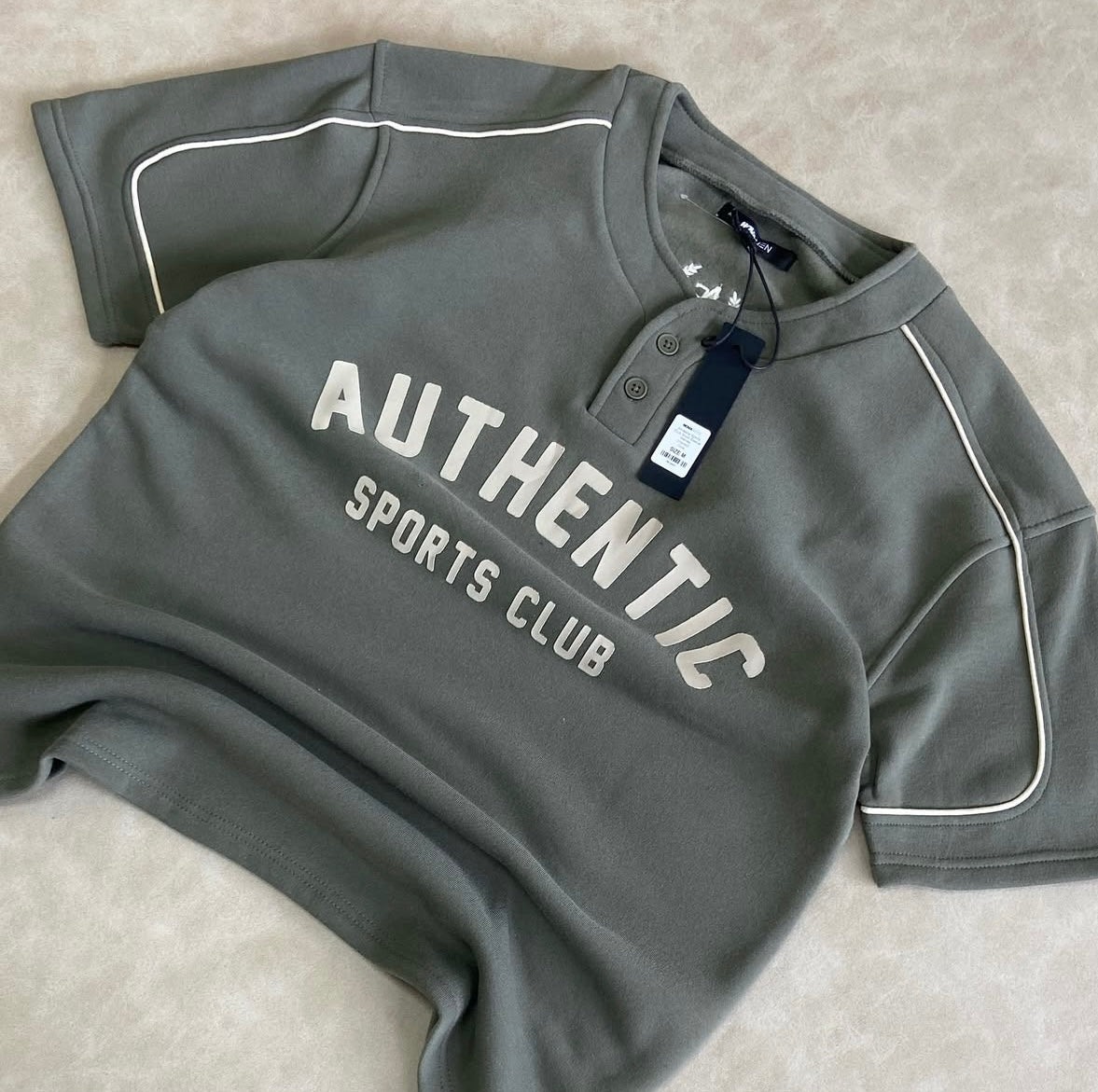 Short Sleeve Athletics Sports Club Henley
- Olive