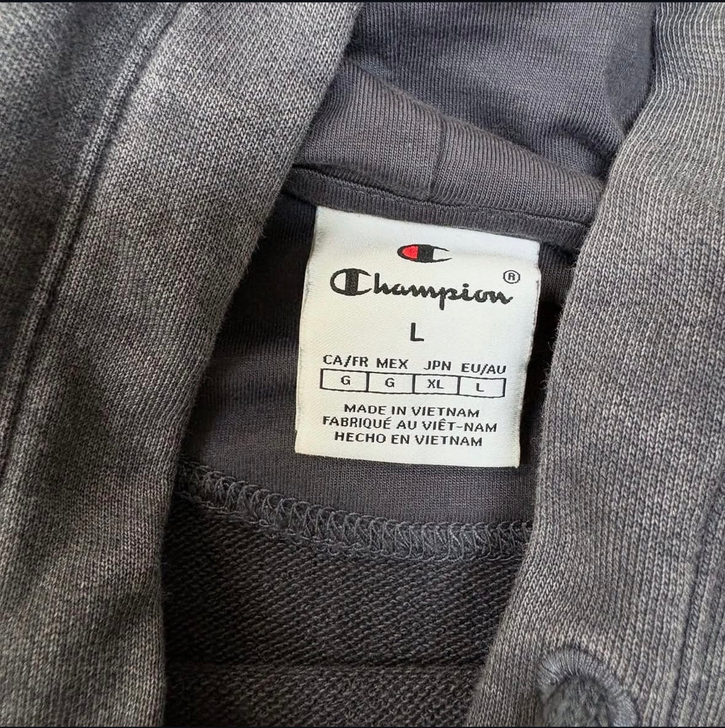 Champion MINERAL DYE - Hoodie - dark grey melange