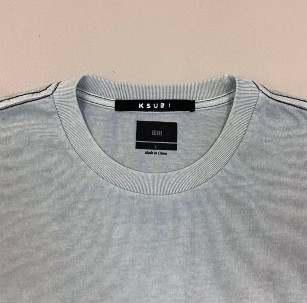 Ksubi Cotton T-Shirt Lock Up Cash