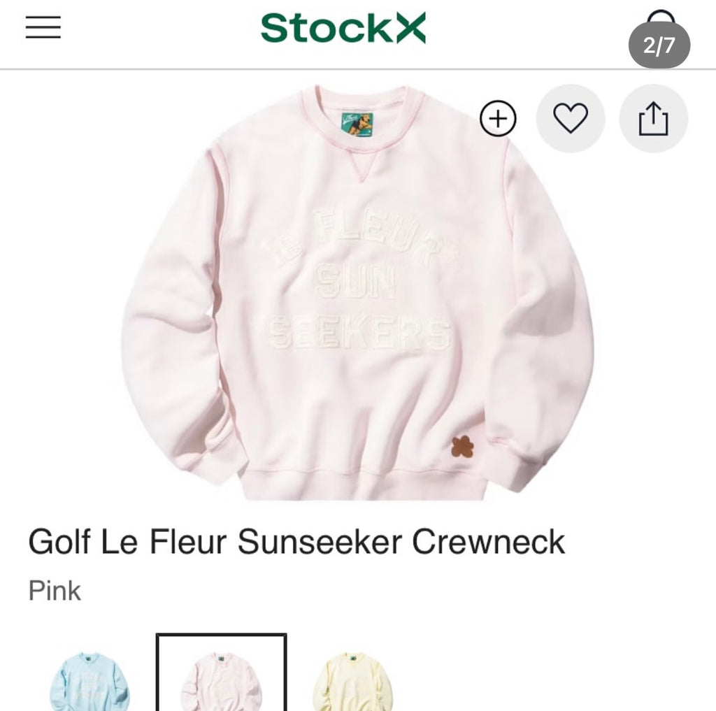 Golf La Fleur Sunseeker Crewneck