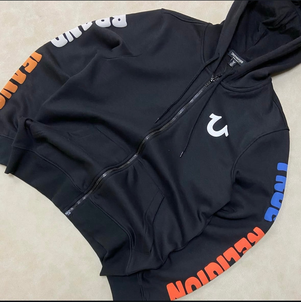 TRUE religion Coaster Raglan Zip Jacket