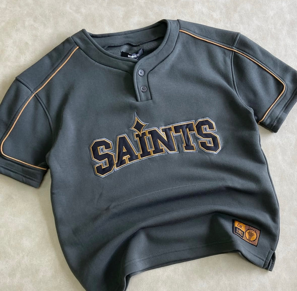 Saint Worldwide Short Sleeve Henley