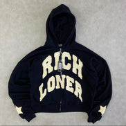 Y2k Patchwork Hoodie