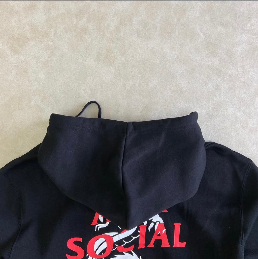 Anti Social Social Club Dragón Hoodie
