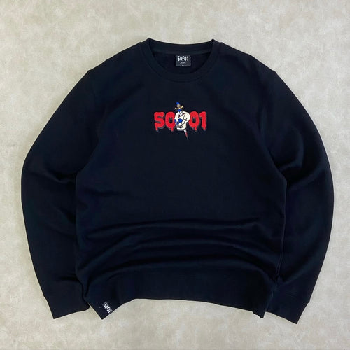 50to01 - STAB SWEATSHIRT BLACK
