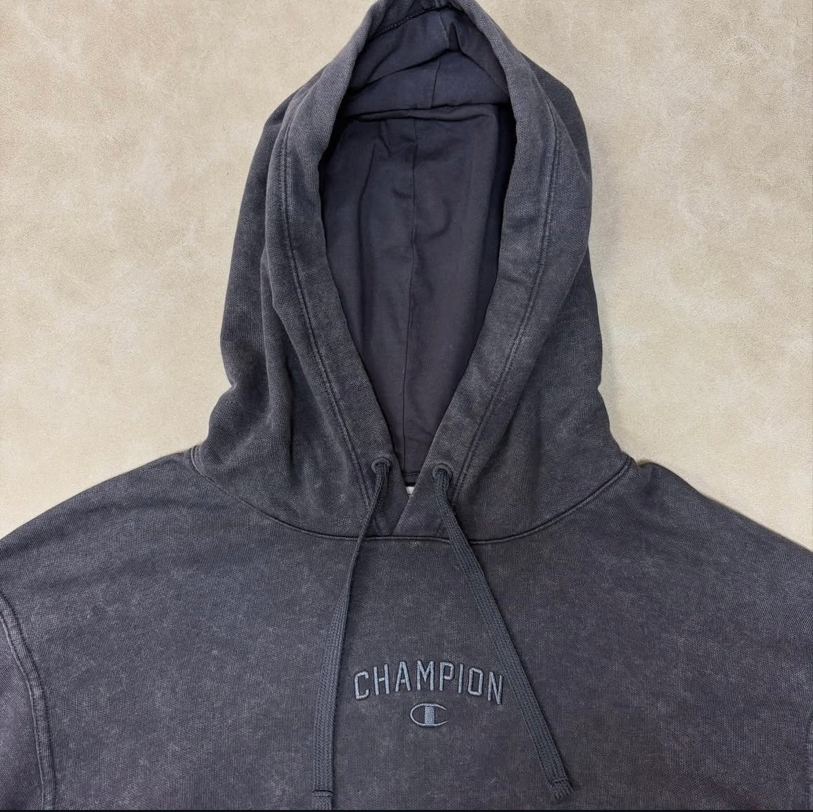 Champion MINERAL DYE - Hoodie - dark grey melange