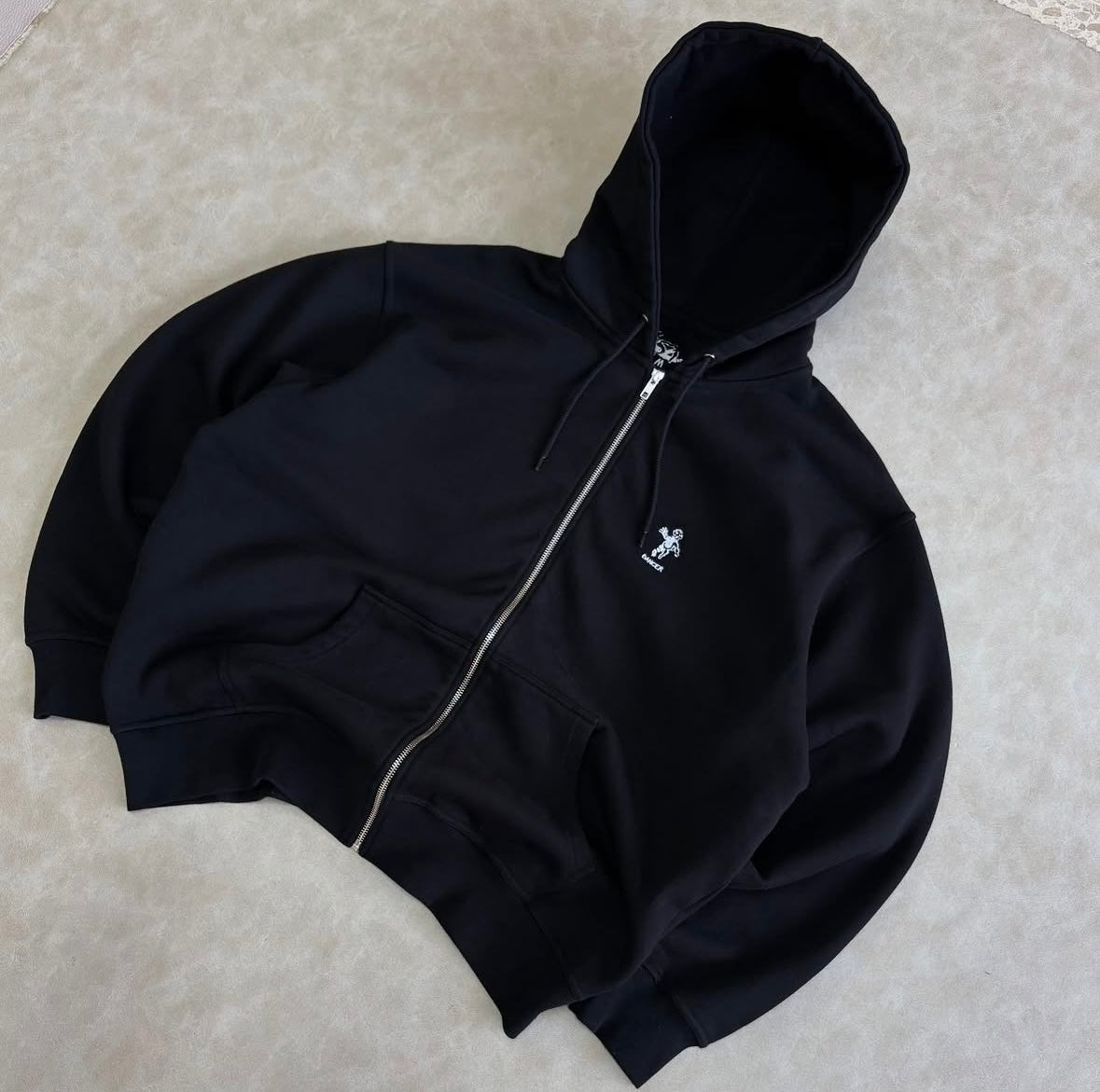 DANCER OG Logo Zip HEAVYWEIGHT
Hood Black