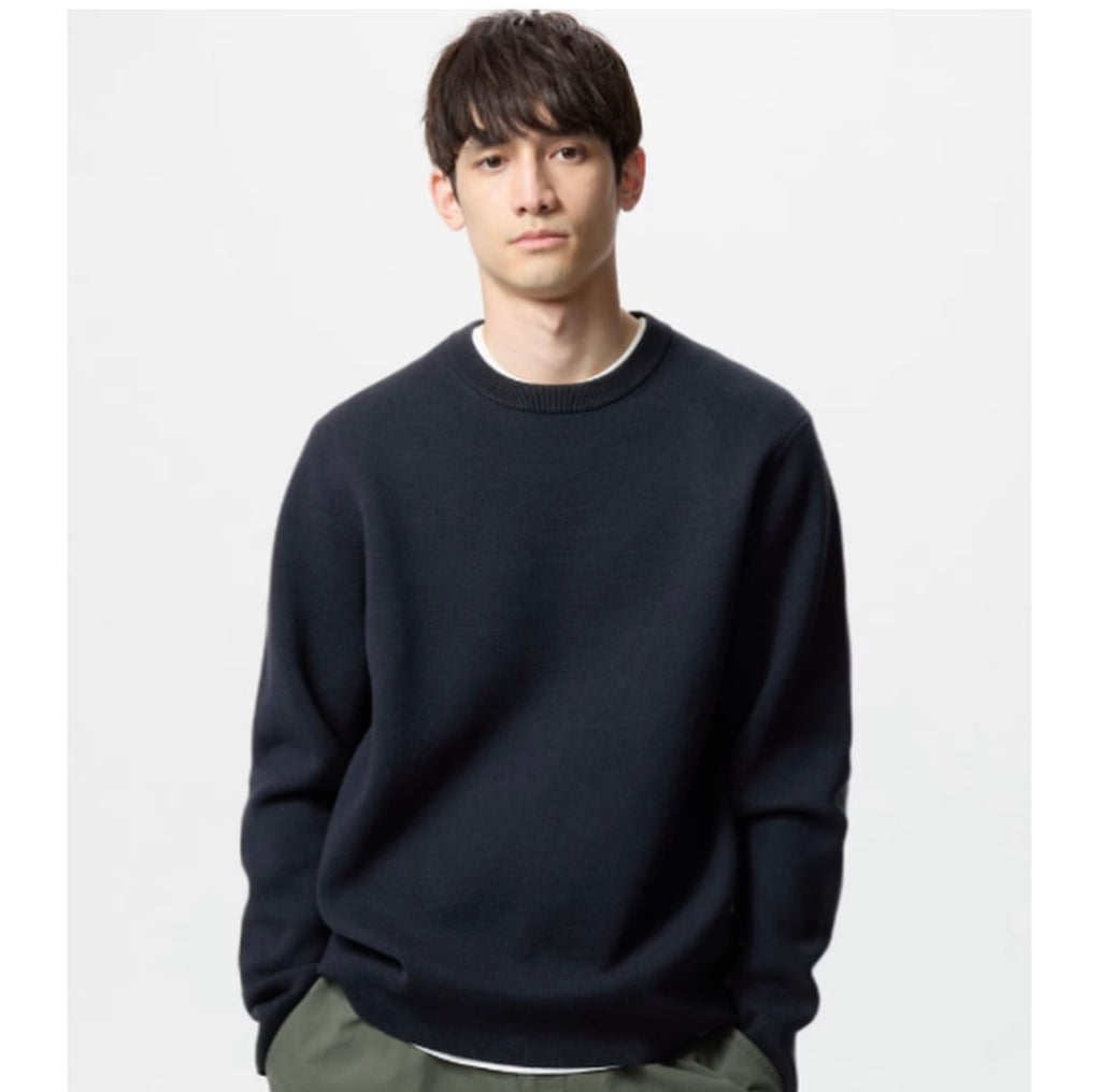UNIQLO 3D Knit Crew Neck Sweater