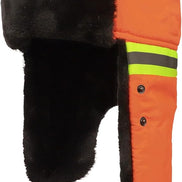 Blaze Orange Trapper Hat