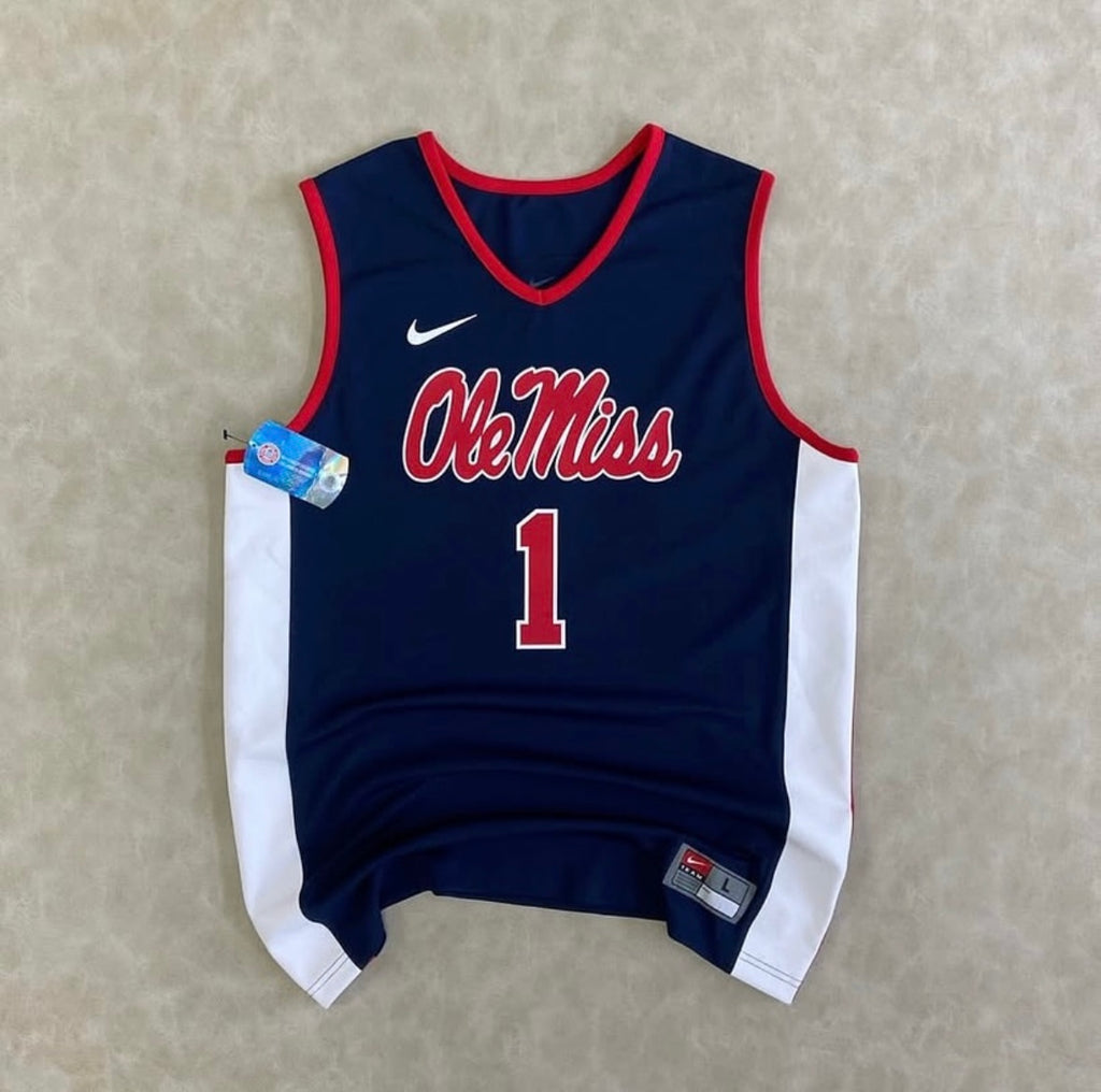 Nike #1 Olé Miss Rebeles Jersey