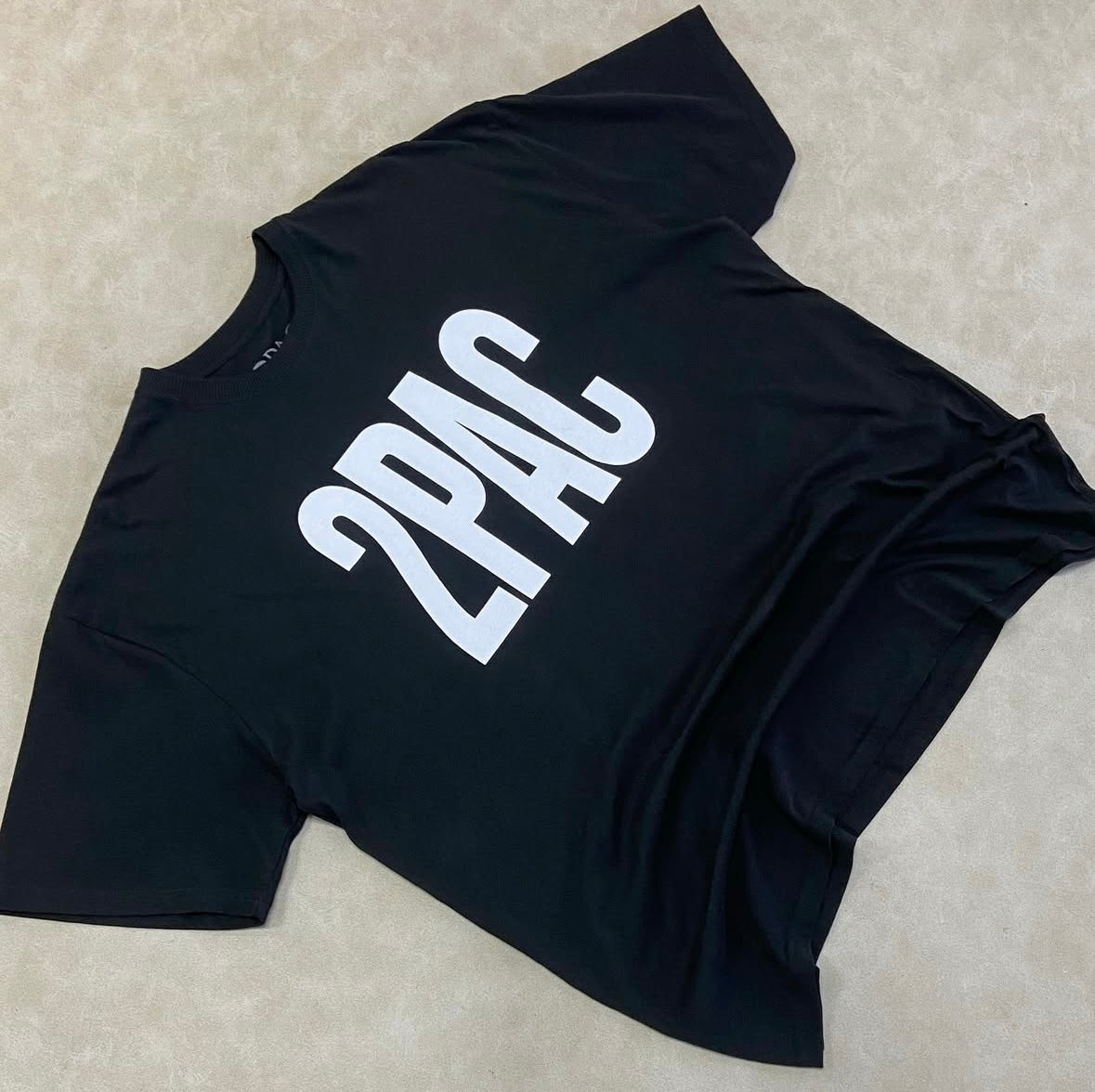 Tall Oversize T-Shirt With Tupac Print