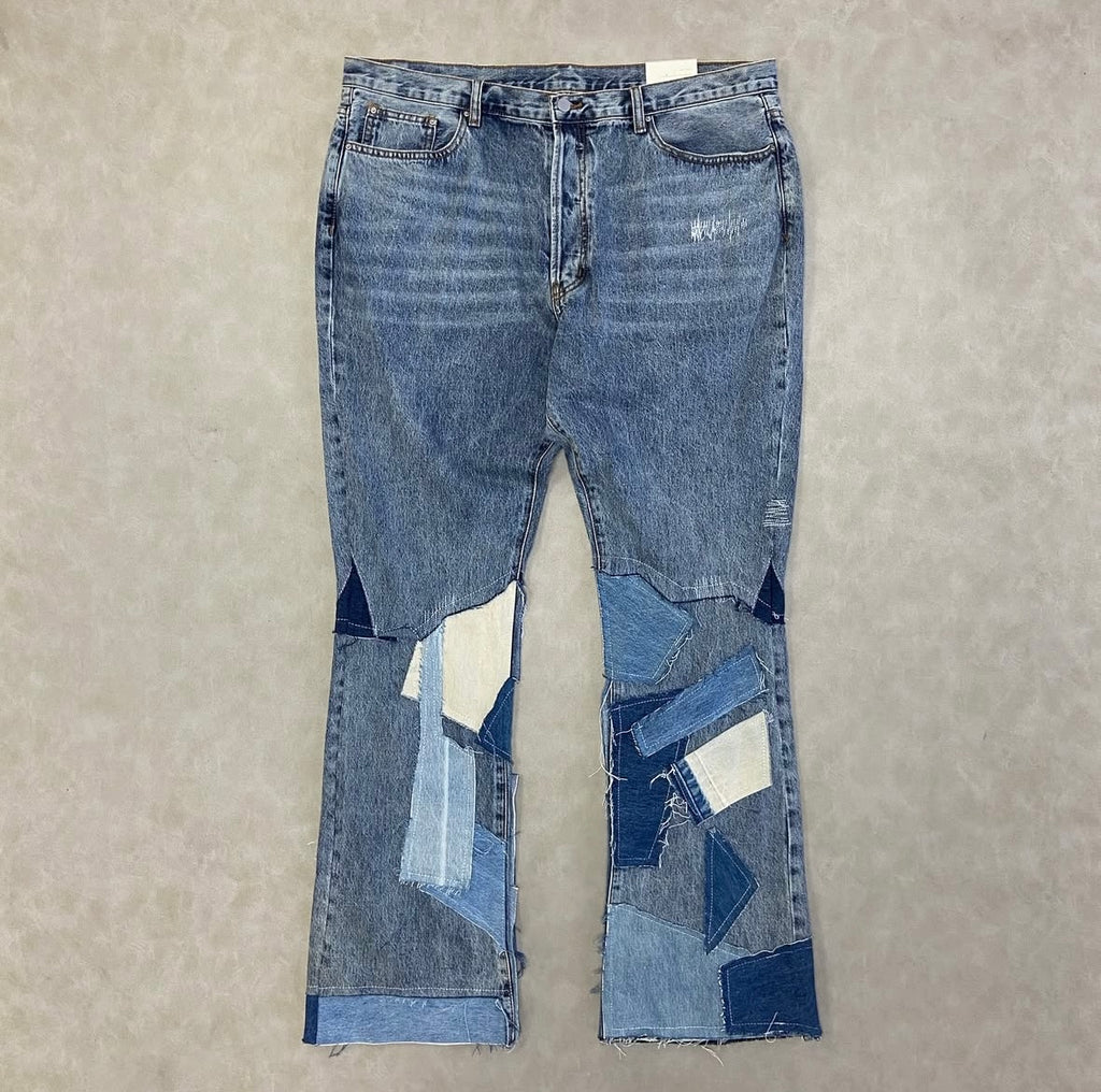 mnml B424 Patch Flare Denim