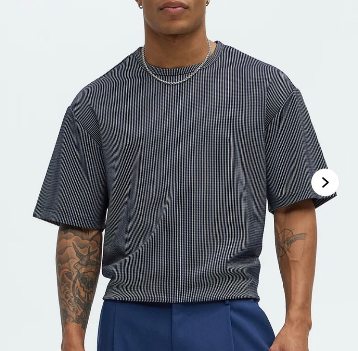 Subtle Waffle Relaxed Textured Boxy Shirt
