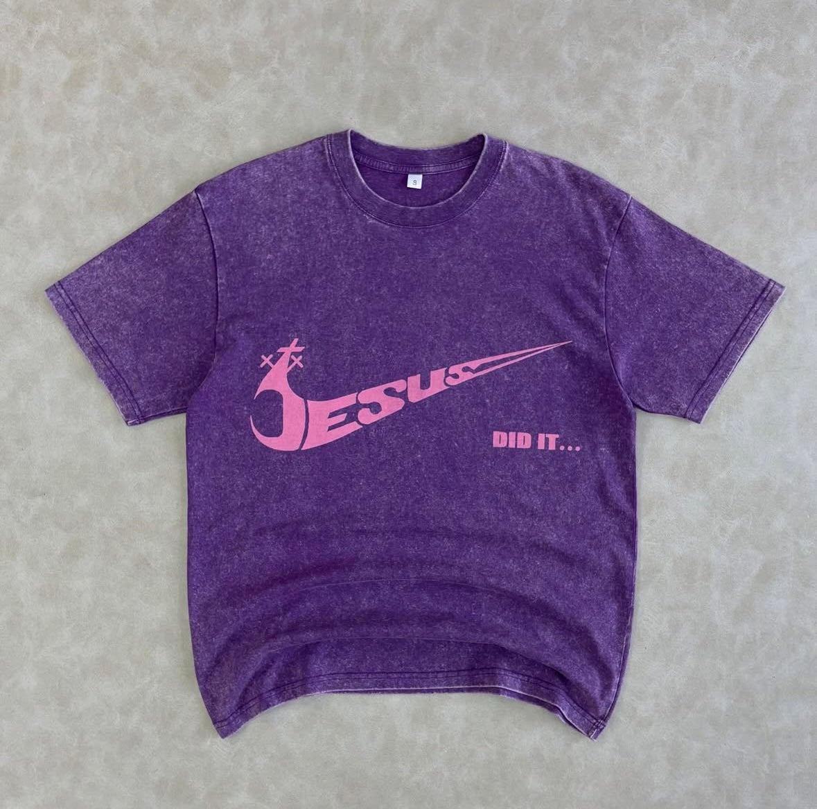 JESUS DI IT HEAVYWEIGHT WHASHED T-
Shirt