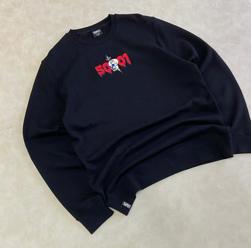 50to01 - STAB SWEATSHIRT BLACK