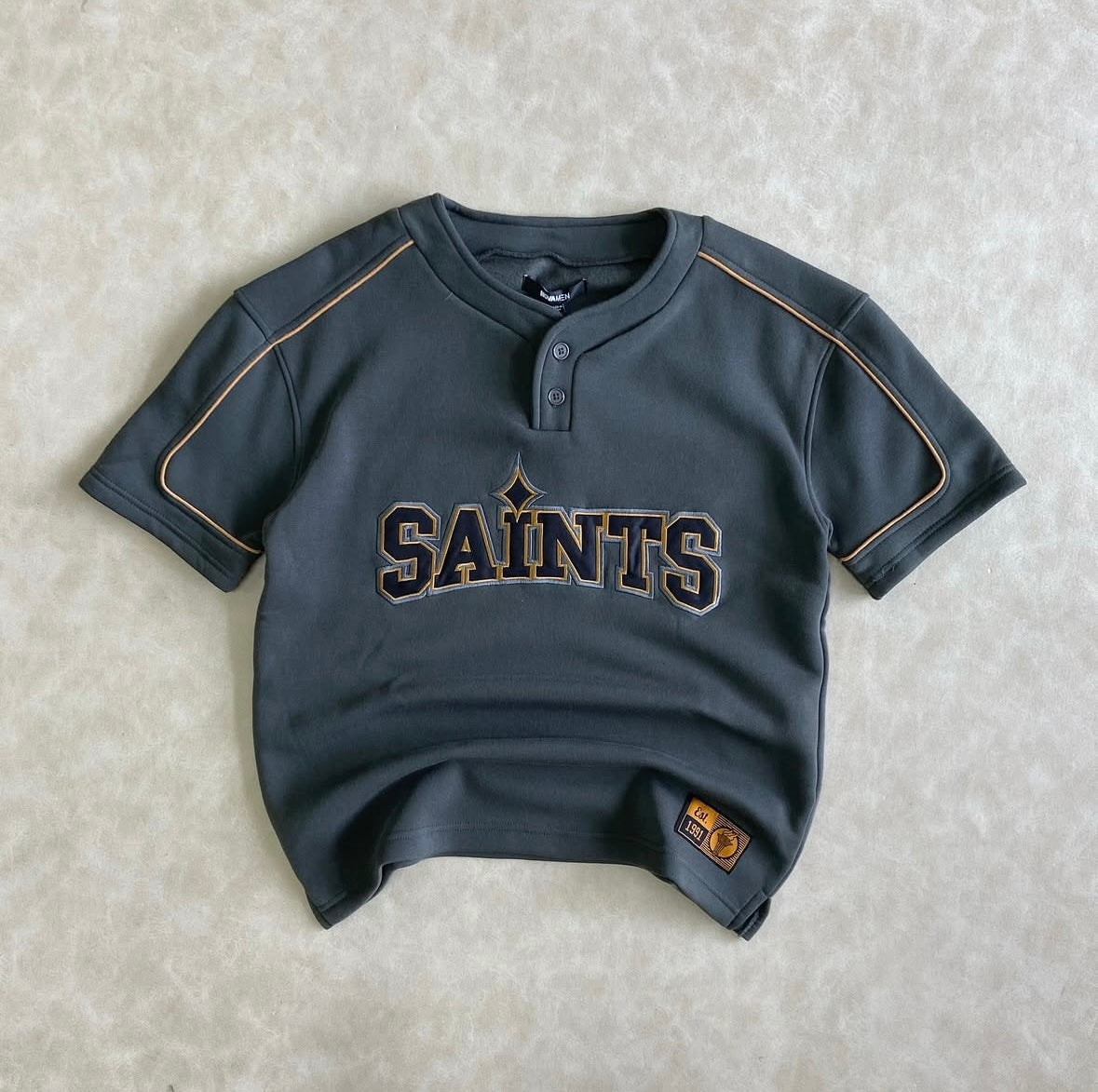 Saint Worldwide Short Sleeve Henley