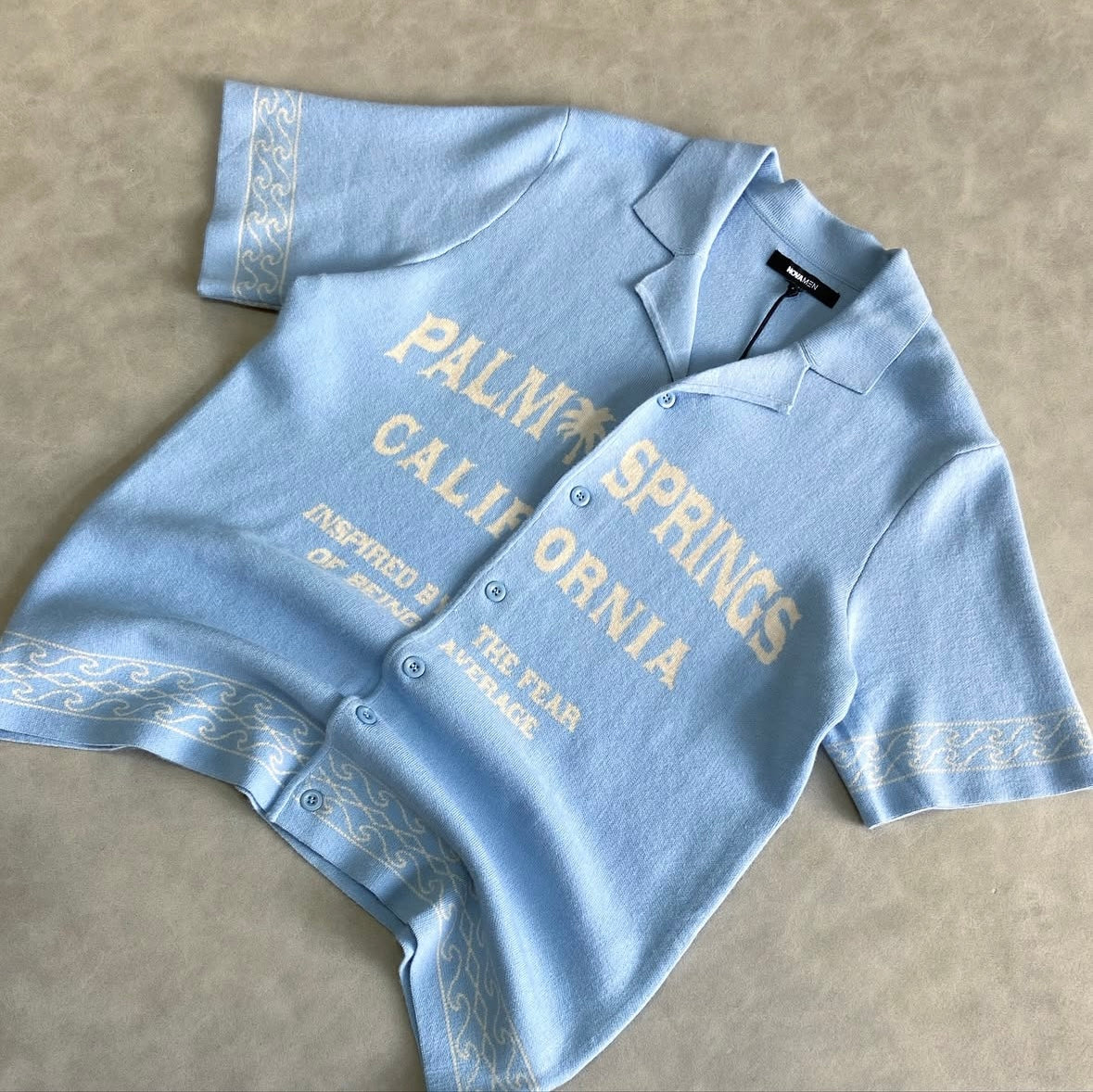 Palm Beach Club Short Sleeve Knitted
Cuban