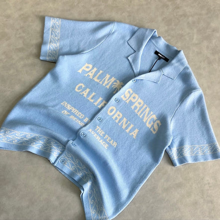 Palm Beach Club Short Sleeve Knitted
Cuban