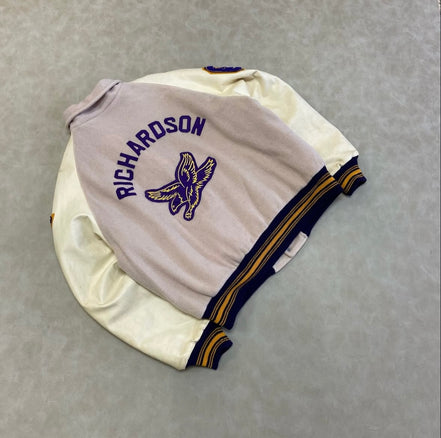 Varsity 90s Leather Jacket