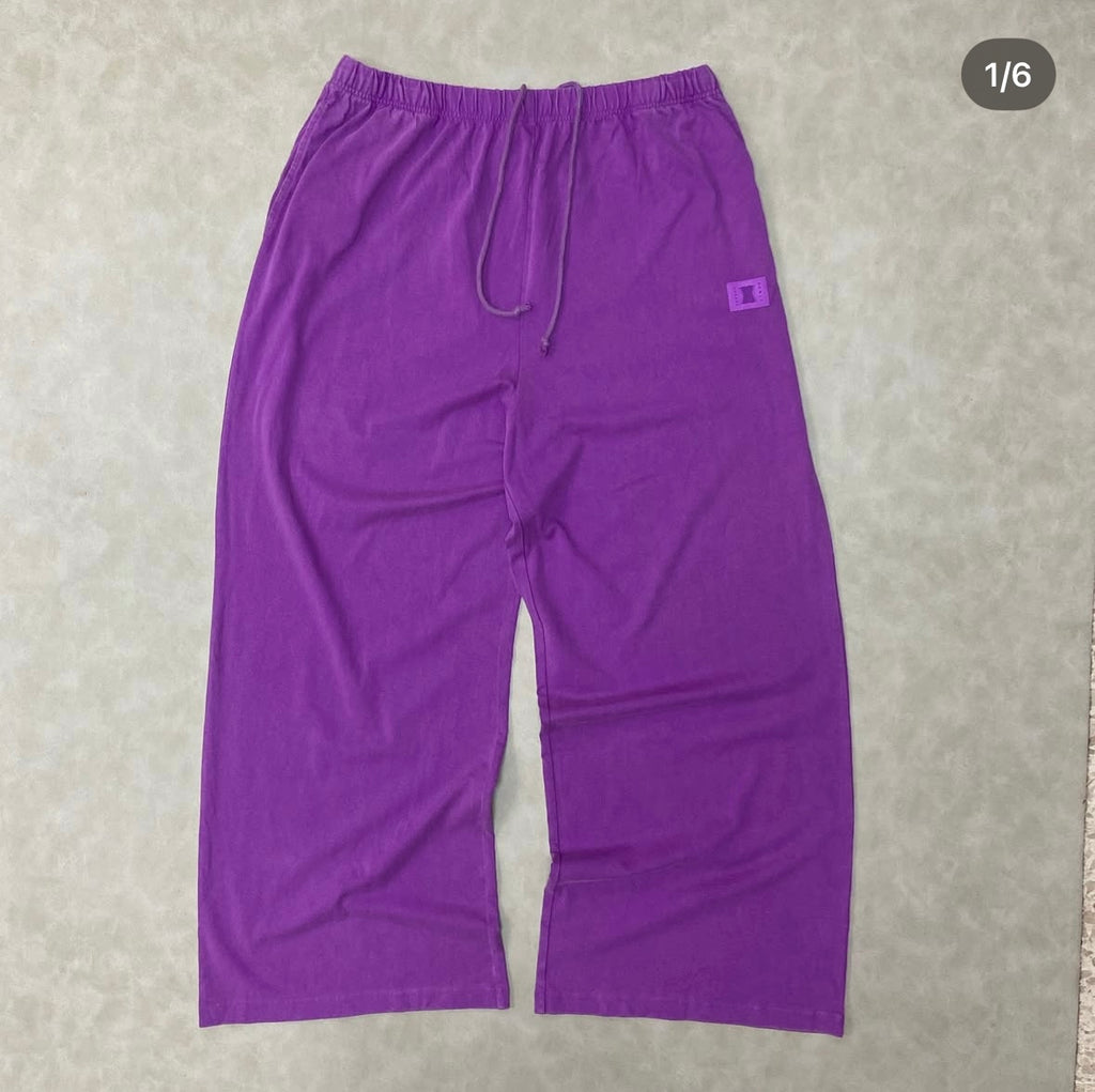 Savage X Fenty Washed Wide - Leg Purple Pants
