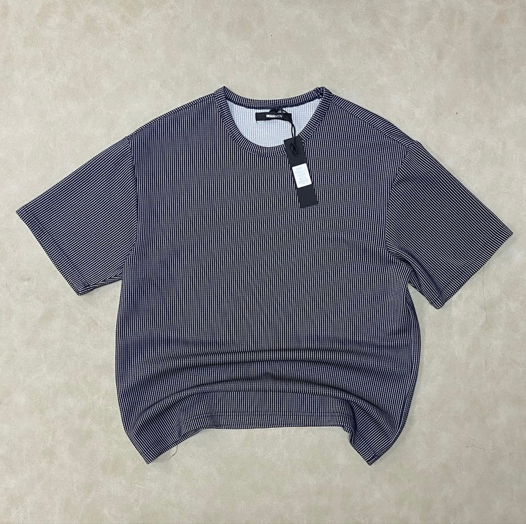 Subtle Waffle Relaxed Textured Boxy Shirt