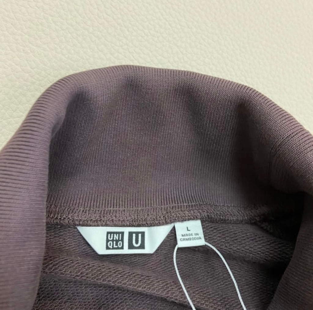 Uniqlo Sweat Turtleneck Long-Sleeve Shirt