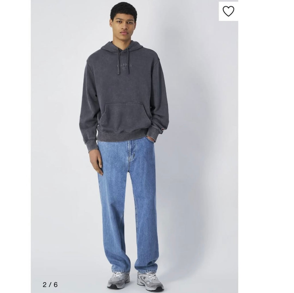 Champion MINERAL DYE - Hoodie - dark grey melange