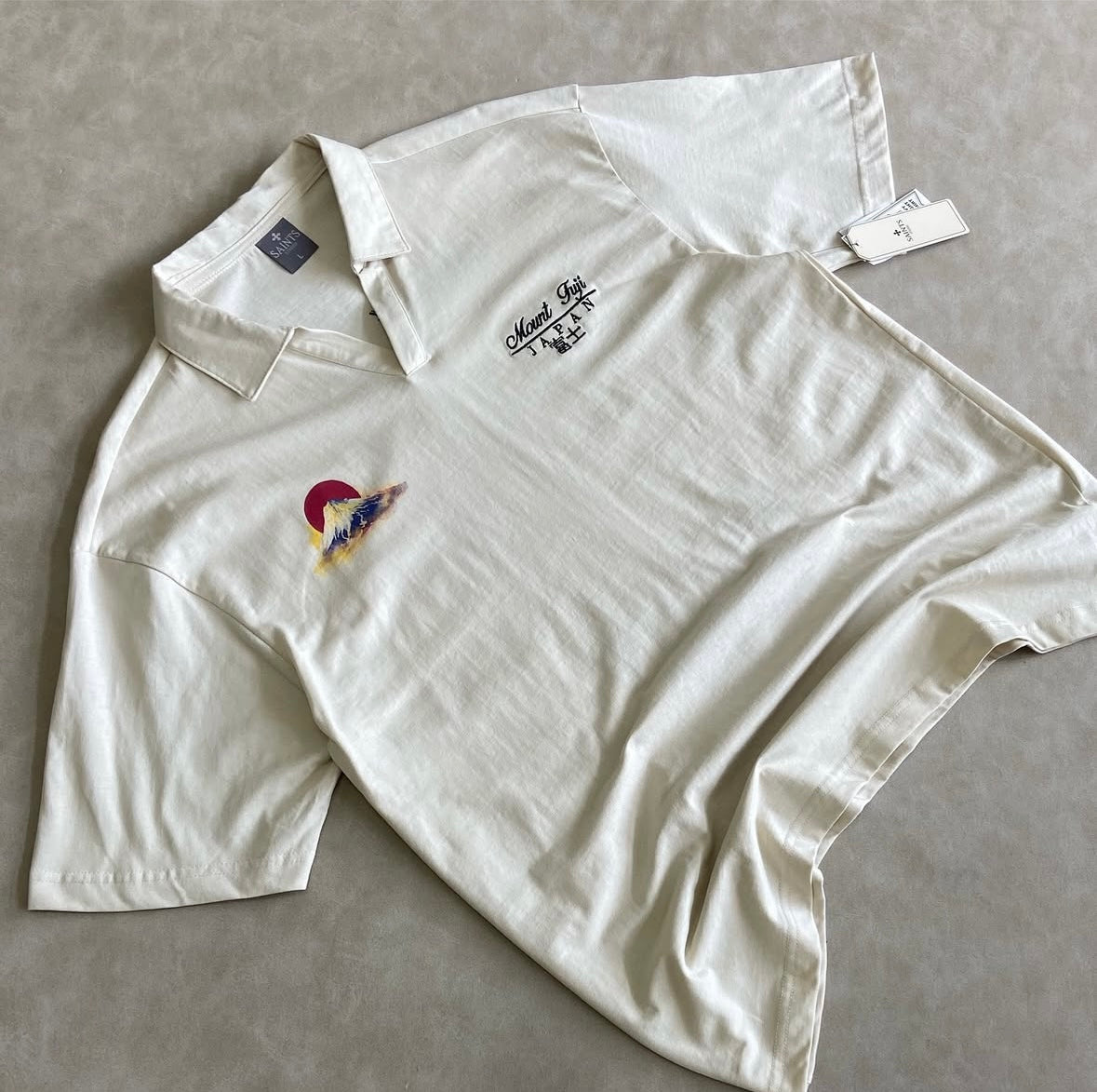 Mount Fuji Johnny Collar Polo Shirt