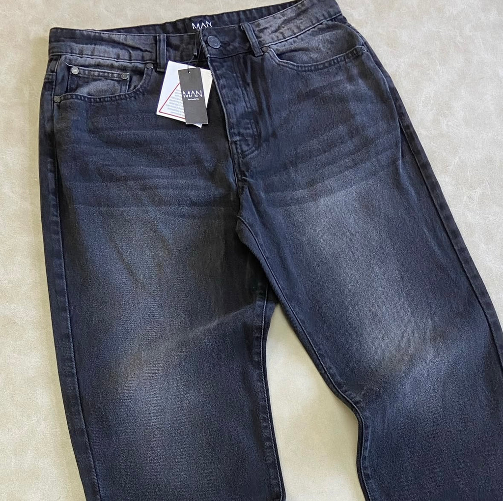 PLUS BAGGY RIGID WASHED JEAN