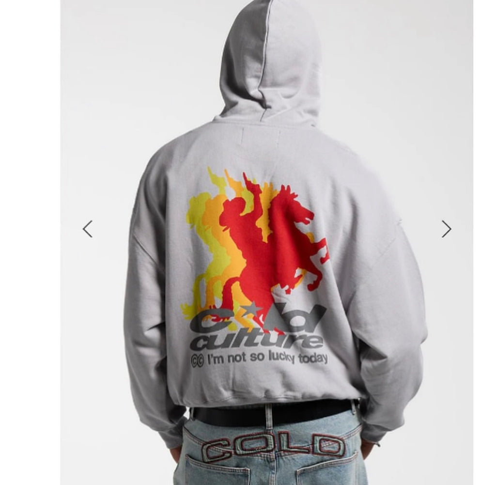 Cold Culture Cowboy Hoodie Cool Grey