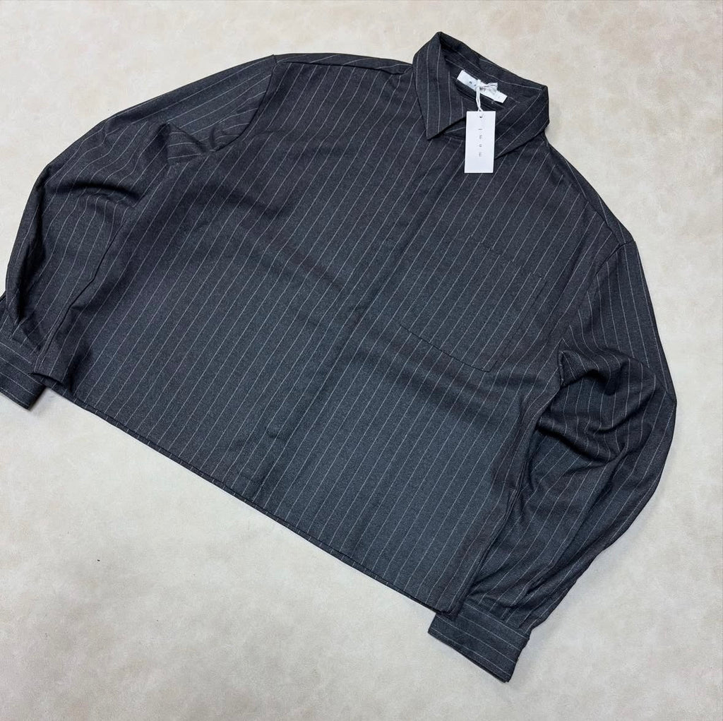 mnml.la Suited Cropped Shirt