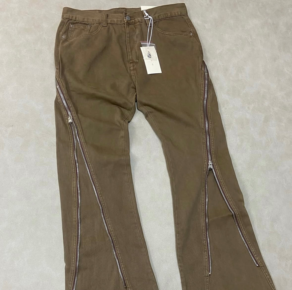 MNML D519 ZIPPER FLARE
DENIM