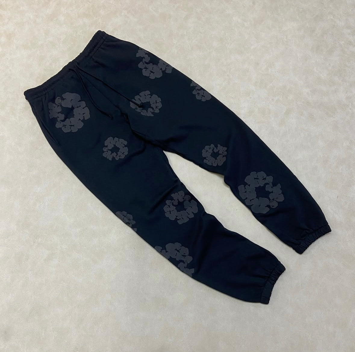 Denim Tears Black/Grey Sweatpants