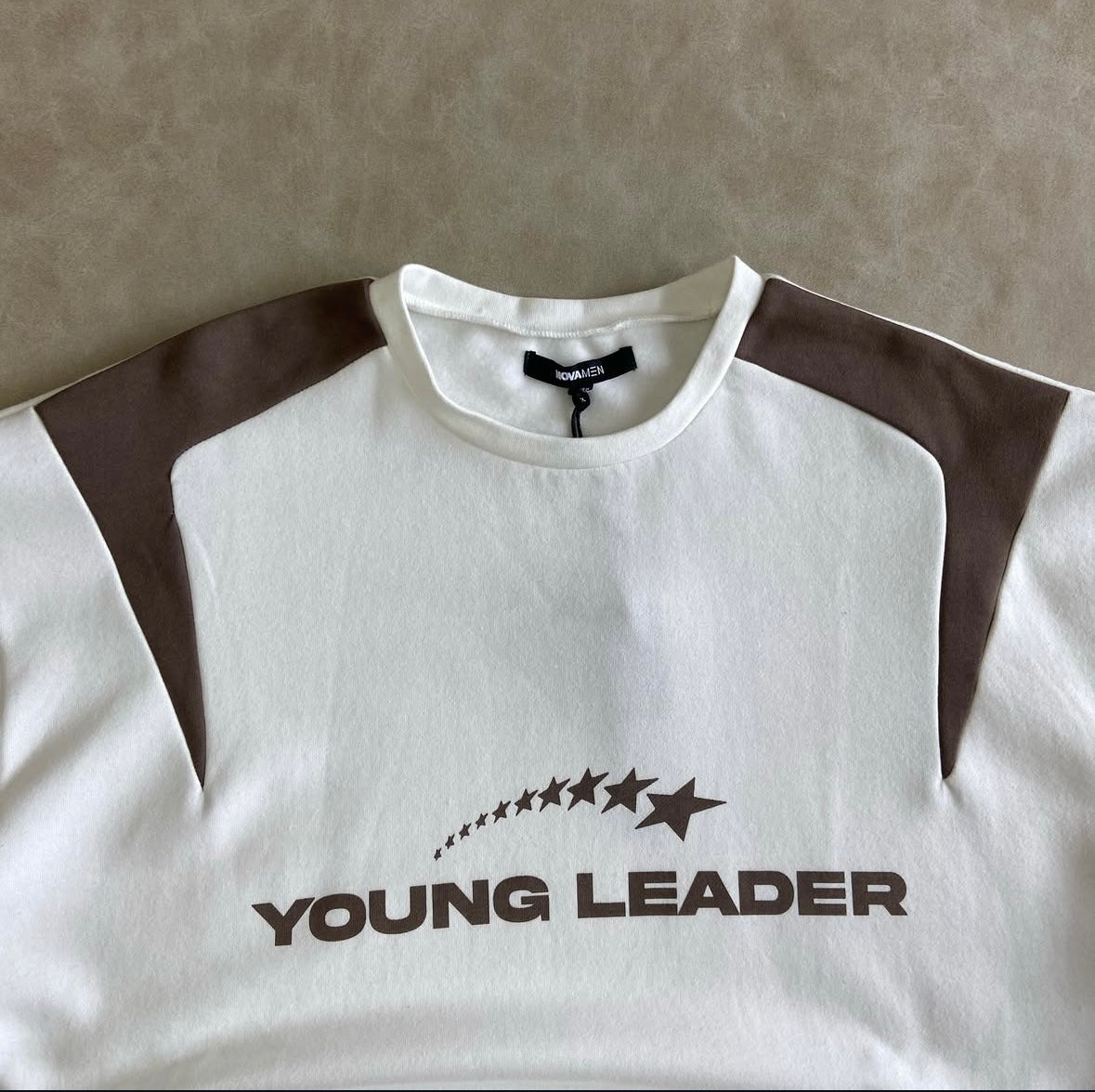 White Young Leader Oversized T- Shirt