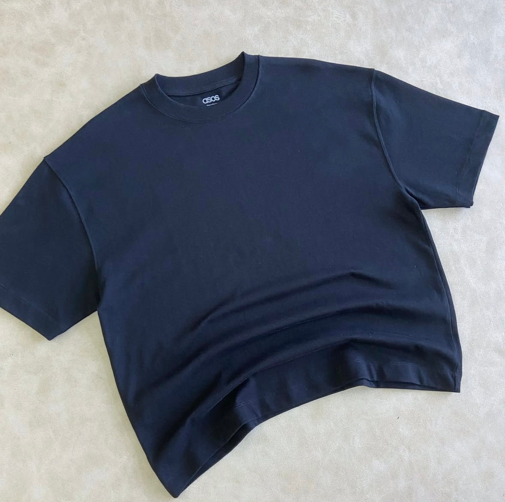 BOXY FIT HEAVYWEIGHT DOUBLE NECK
T-SHIRT