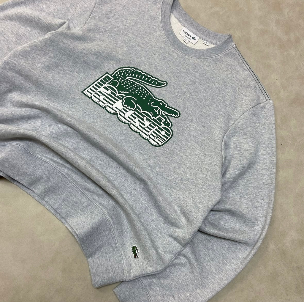 Lacoste Crew Neck Unbrushed Fleece