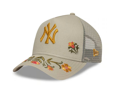 New York Yankees Floral Icon Trucker A-Frame Snapback