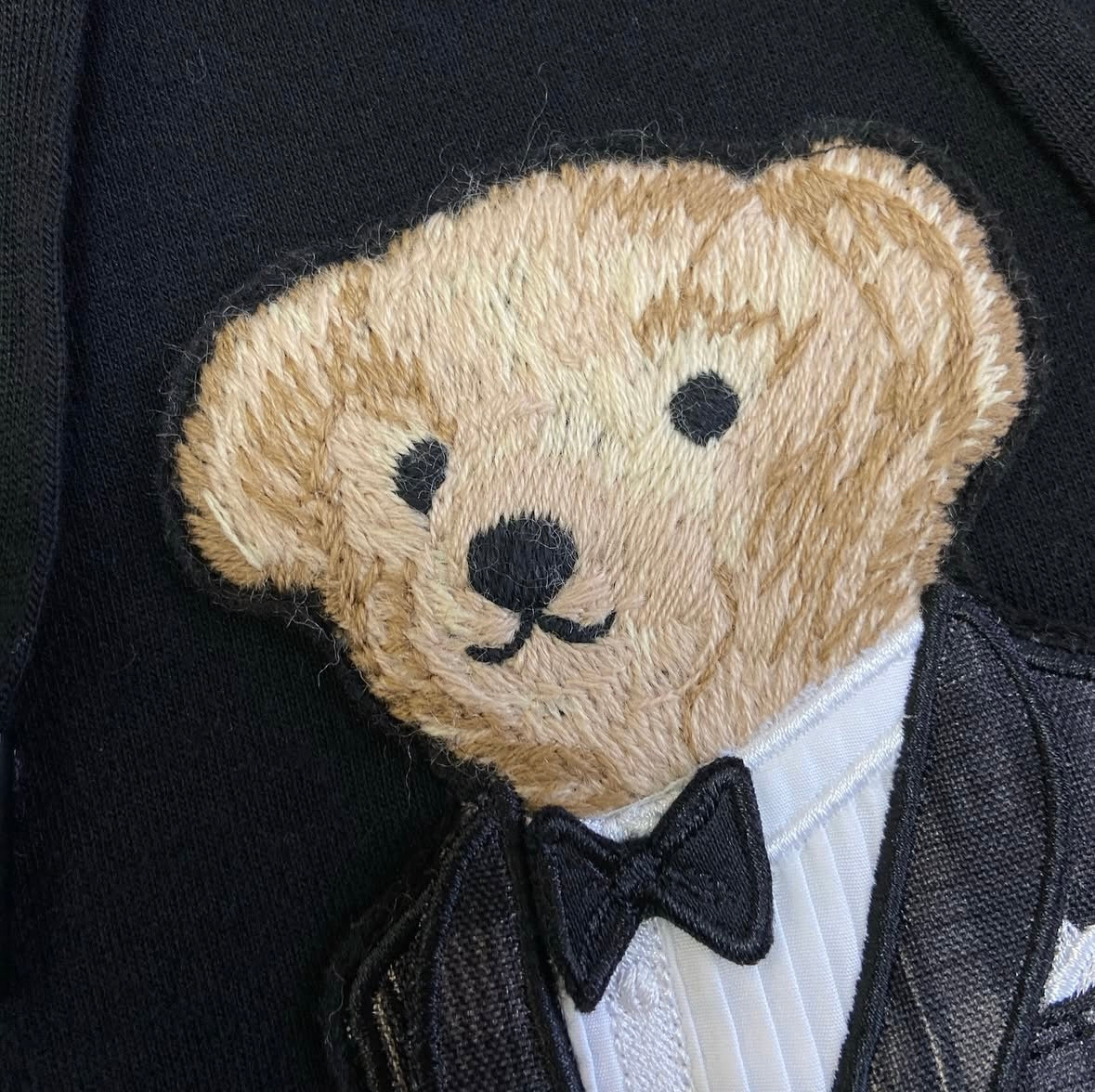 Polo Bear Fleece Hoodie Purple Label
