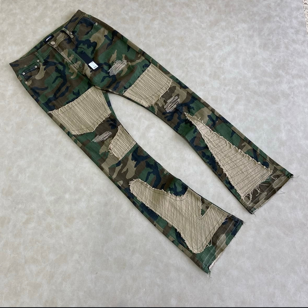 Got Something For You 	Flare Pants - Camouflage