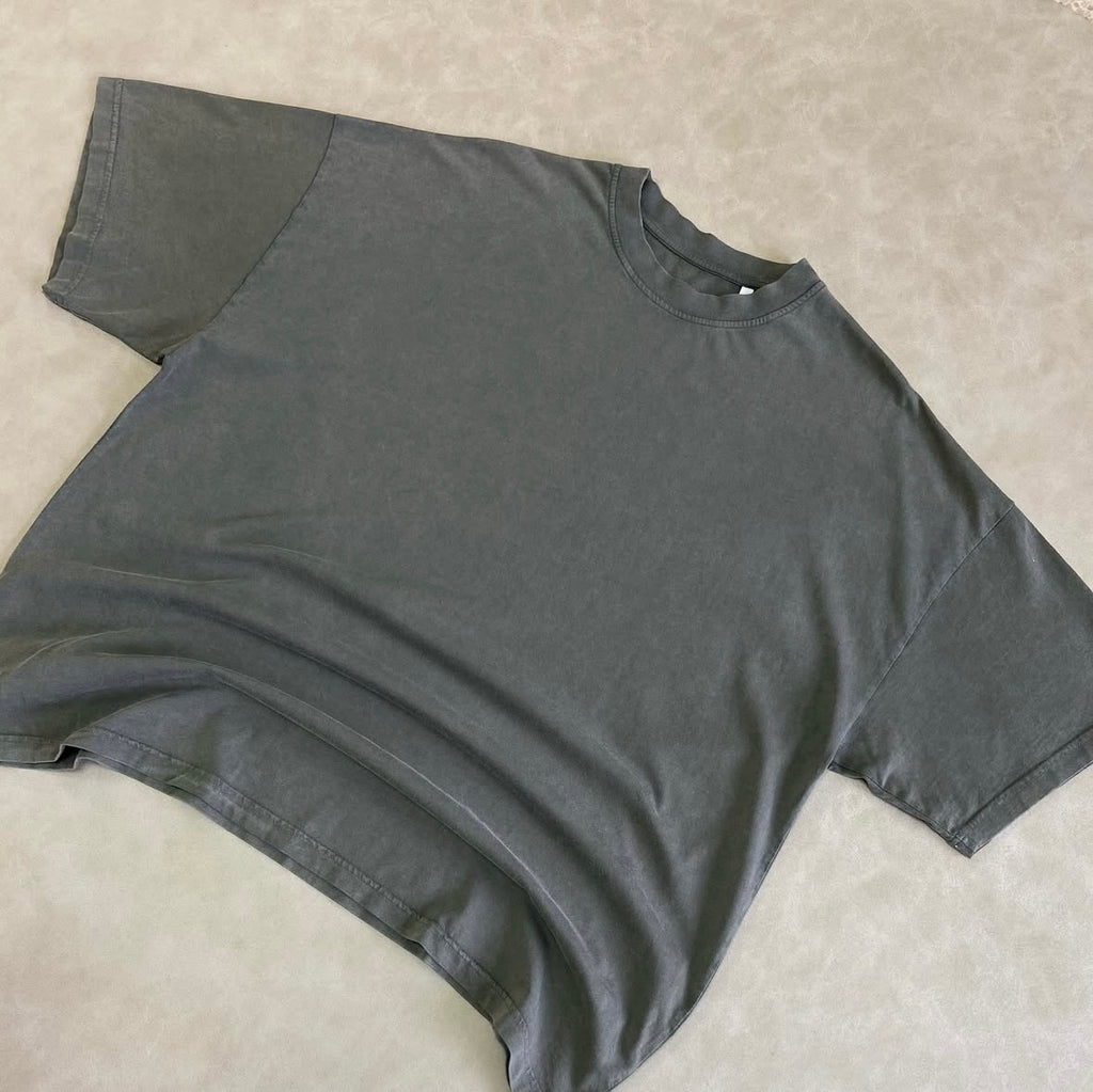 BOXY FIT HEAVYWEIGHT DOUBLE NECK
T-SHIRT