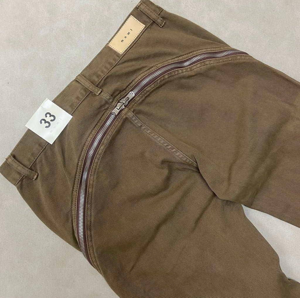 MNML D519 ZIPPER FLARE
DENIM