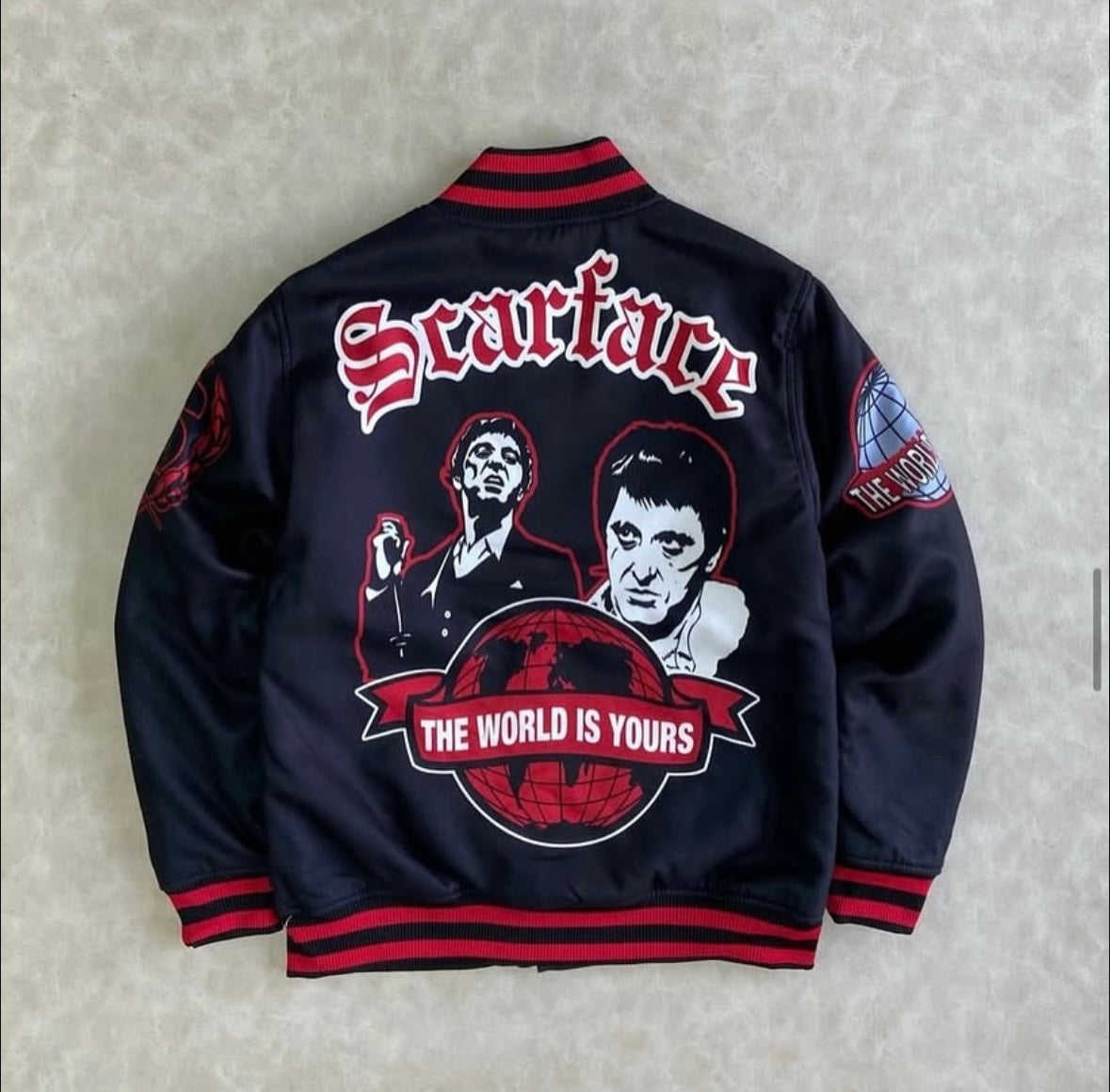Reason X Scarface Varsity Jacket