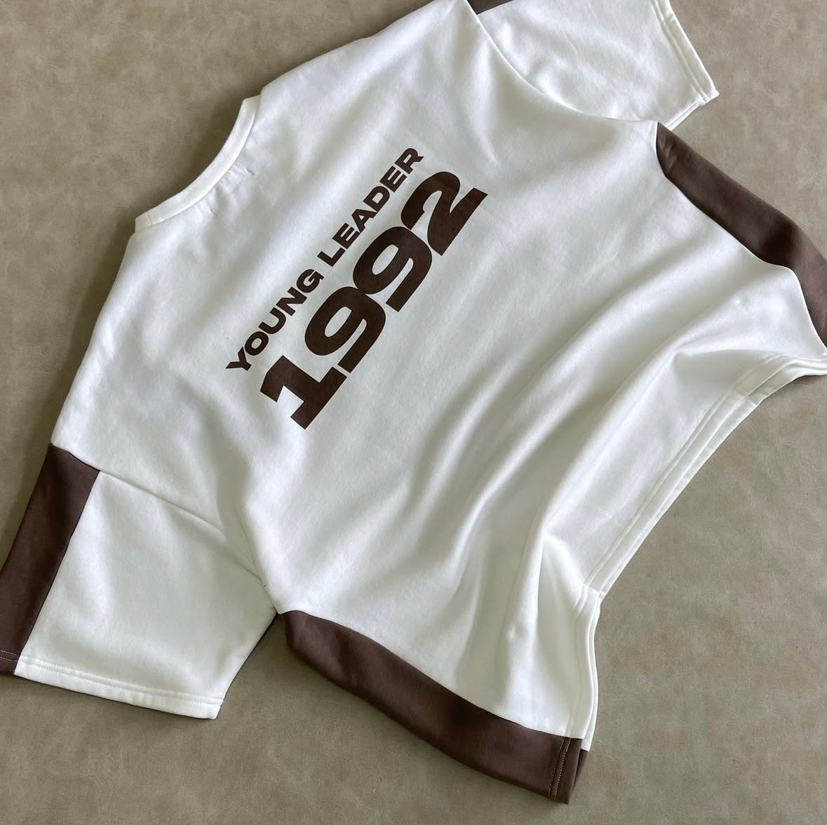 White Young Leader Oversized T- Shirt